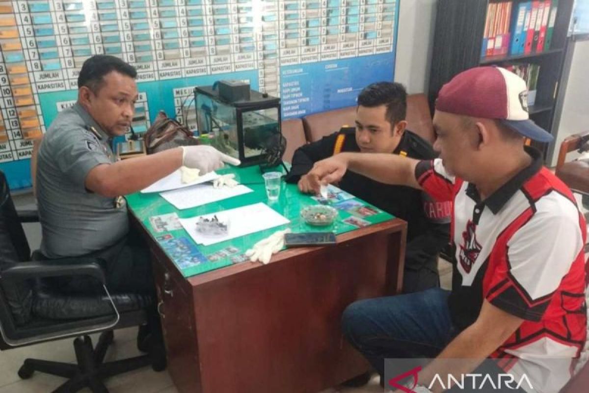 Sipir Lapas Makassar menggagalkan penyelundupan sabu
