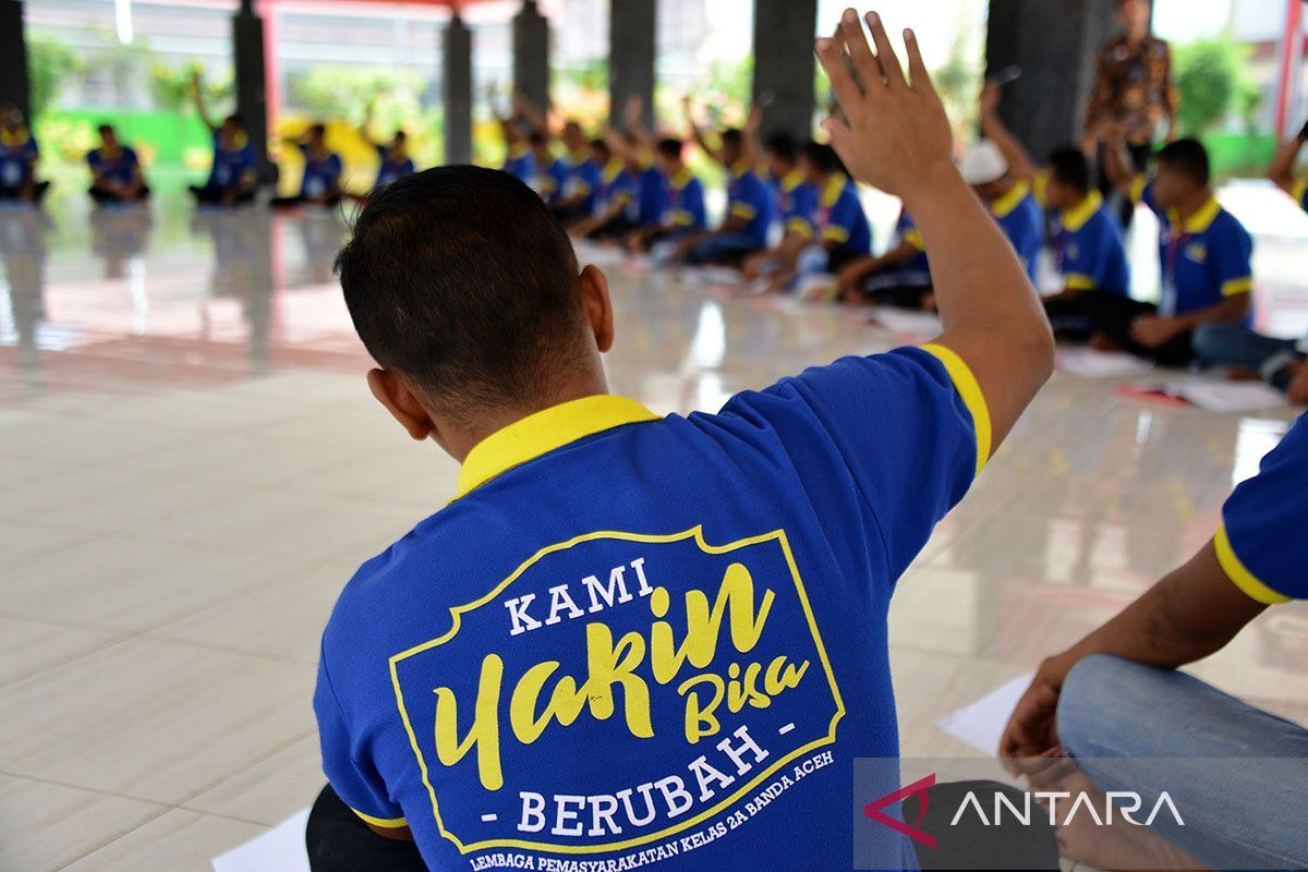 40 narapidana Lapas Banda Aceh selesai jalani rehabilitasi narkoba