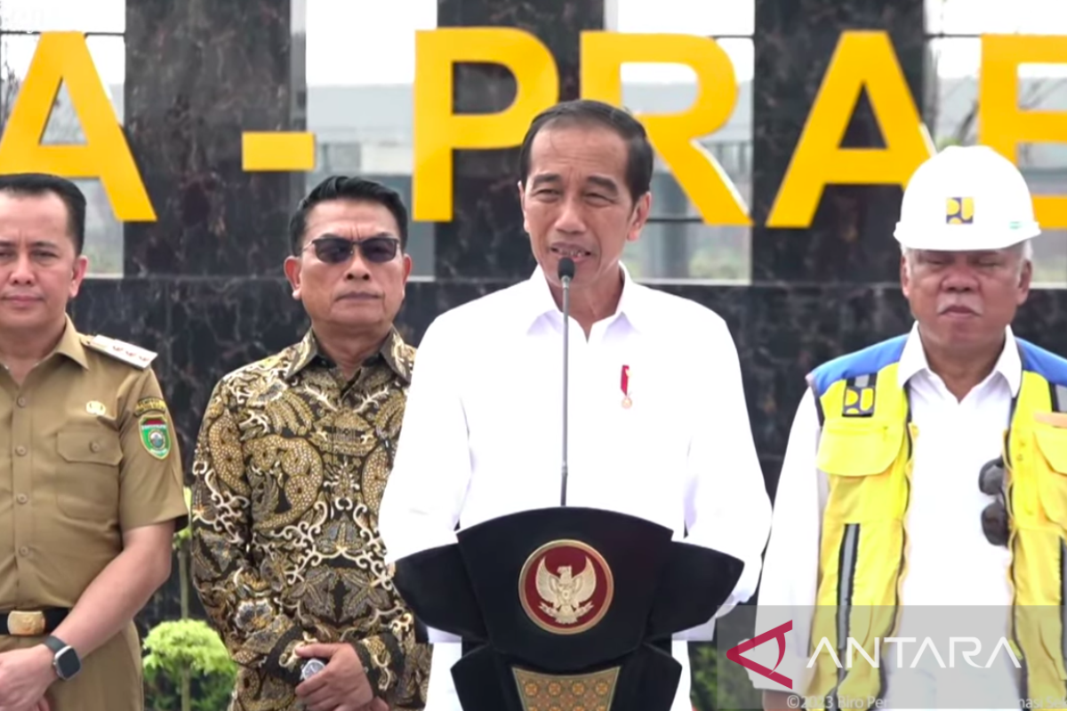 Link Indralaya-Prabumulih toll road to tourism areas: Widodo