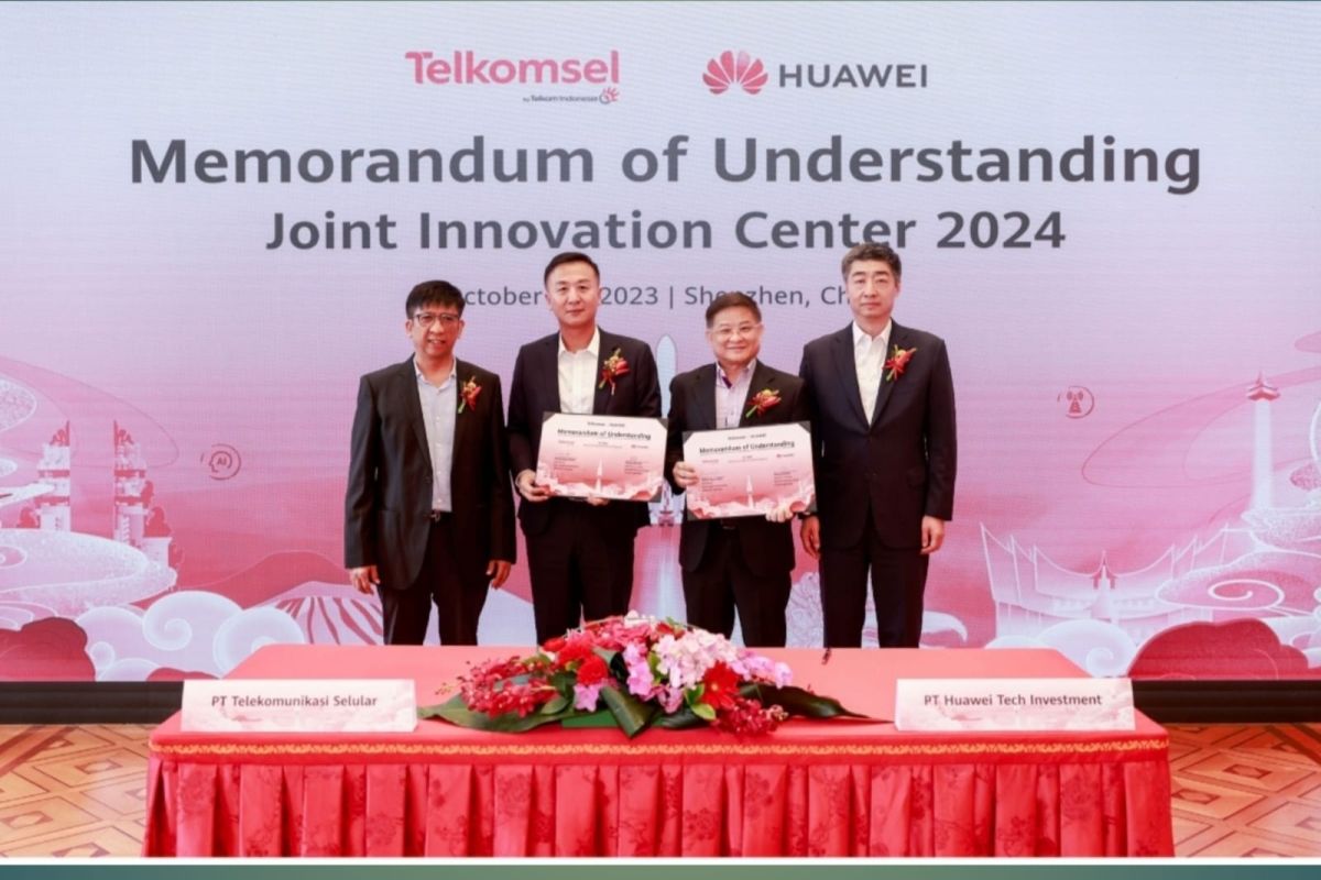 Huawei and Telkomsel Sign Superior City MoU to Accelerate Indonesia Digital Development