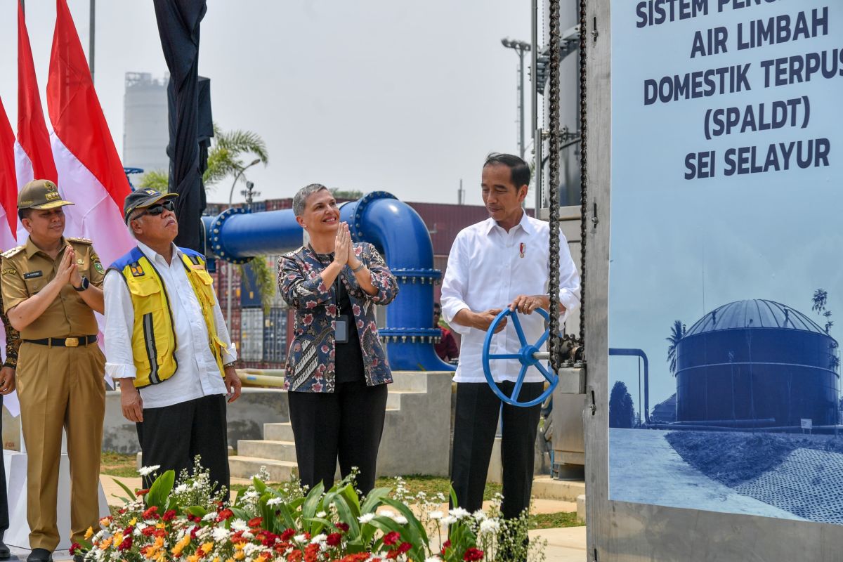 Menteri PUPR: SPALDT Palembang contoh kolaborasi pembangunan yang baik