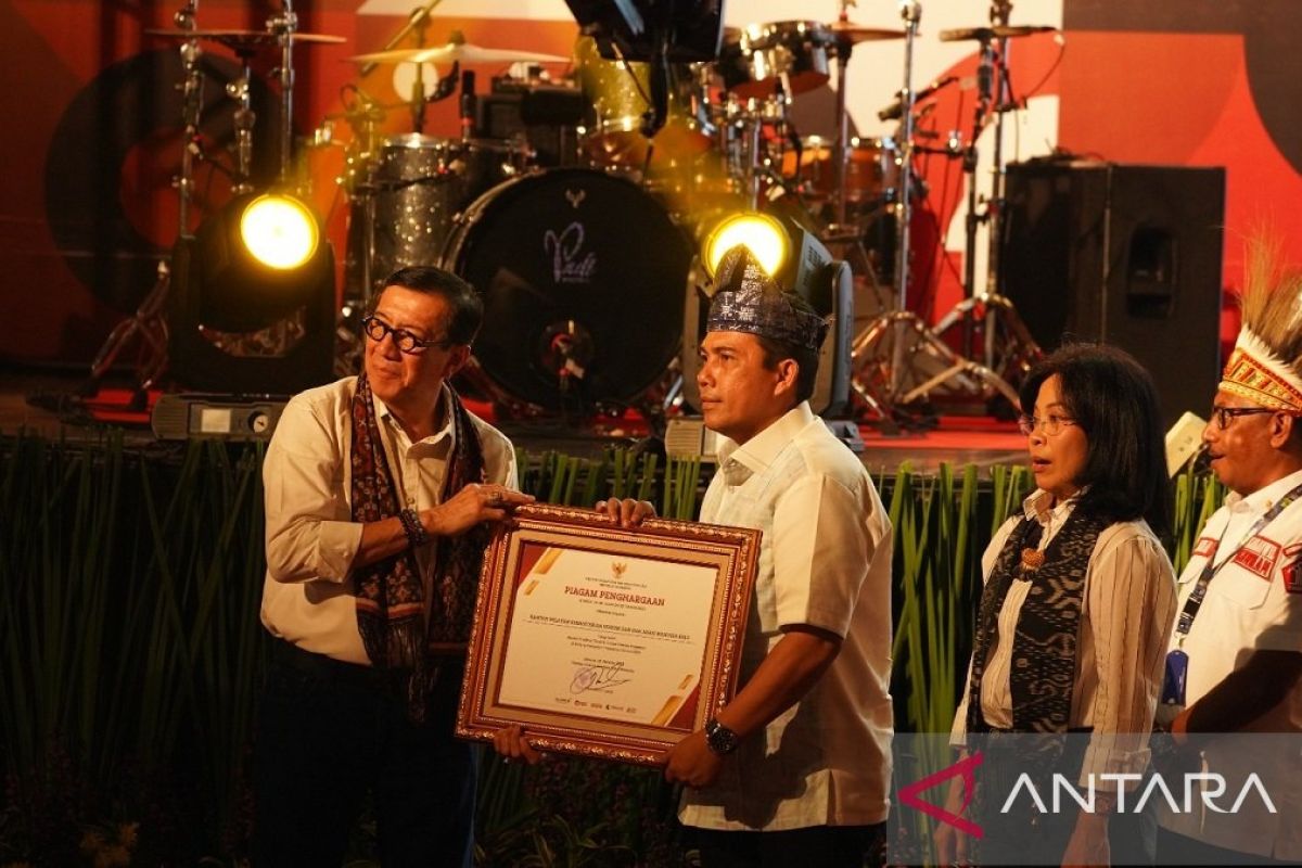 Kanwil Kemenkumham Riau raih dua penghargaan di Bidang Kekayaan Intelektual