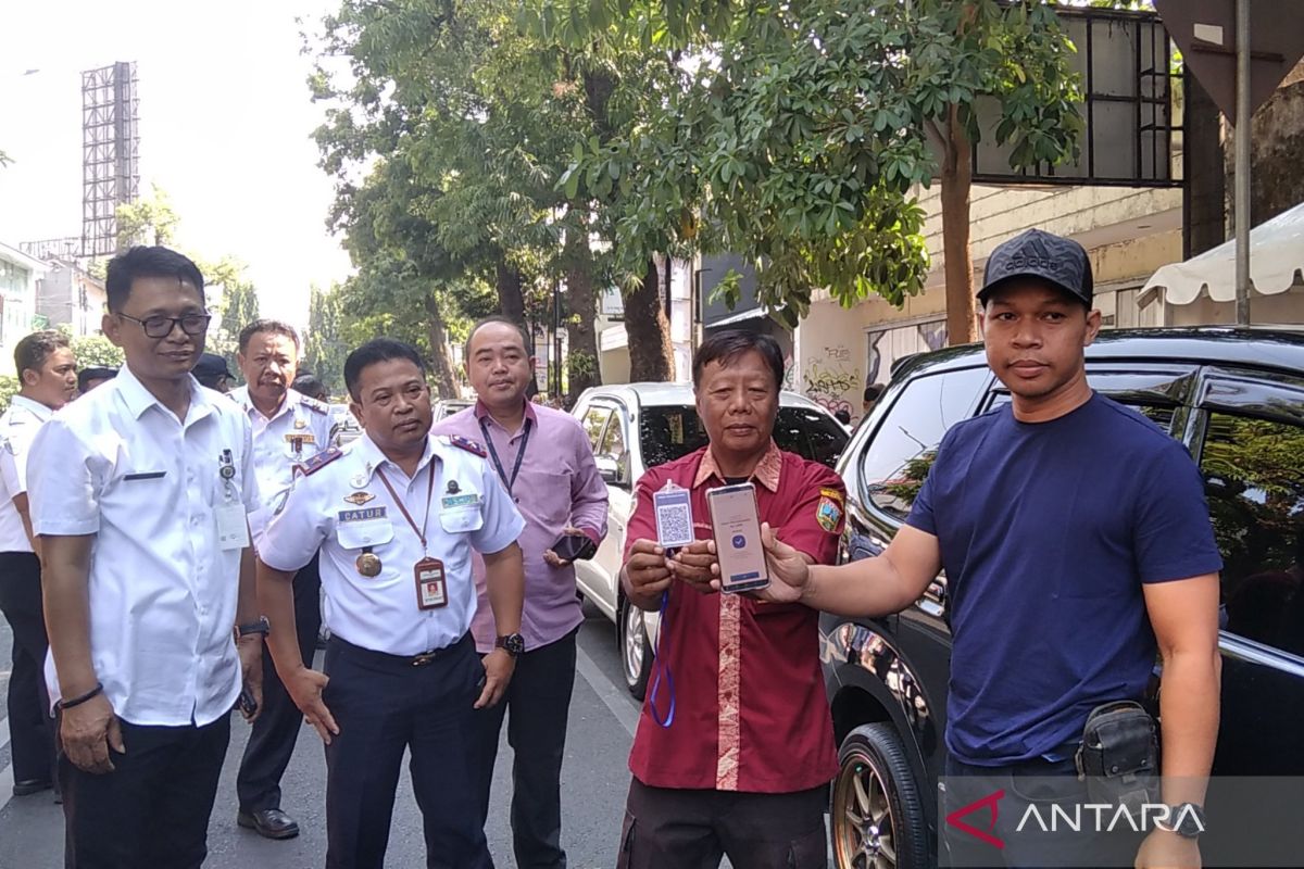 Dishub Kudus berlakukan pembayaran parkir  non-tunai