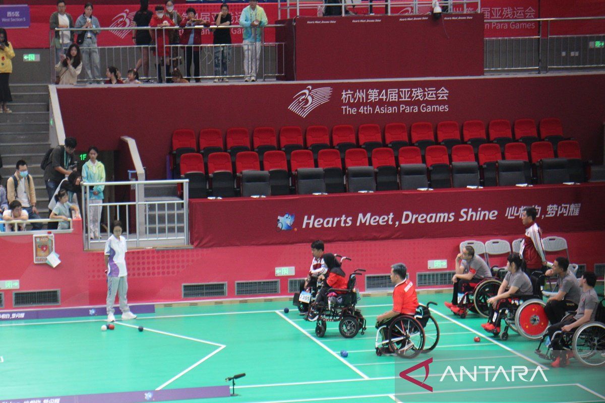 Tim beregu Boccia berhasil lolos kefinal Asian Para Games China