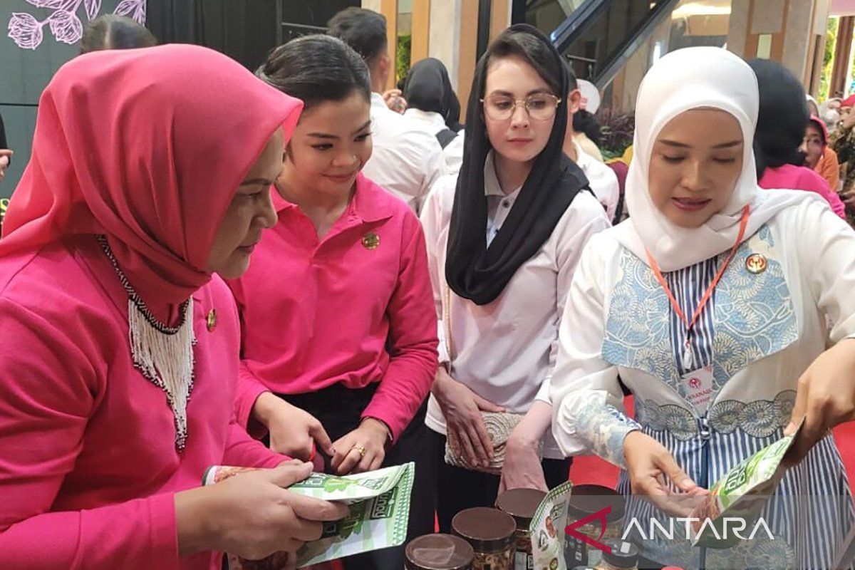 Produk olahan bawang merah Probolinggo dapat perhatian Iriana Jokowi