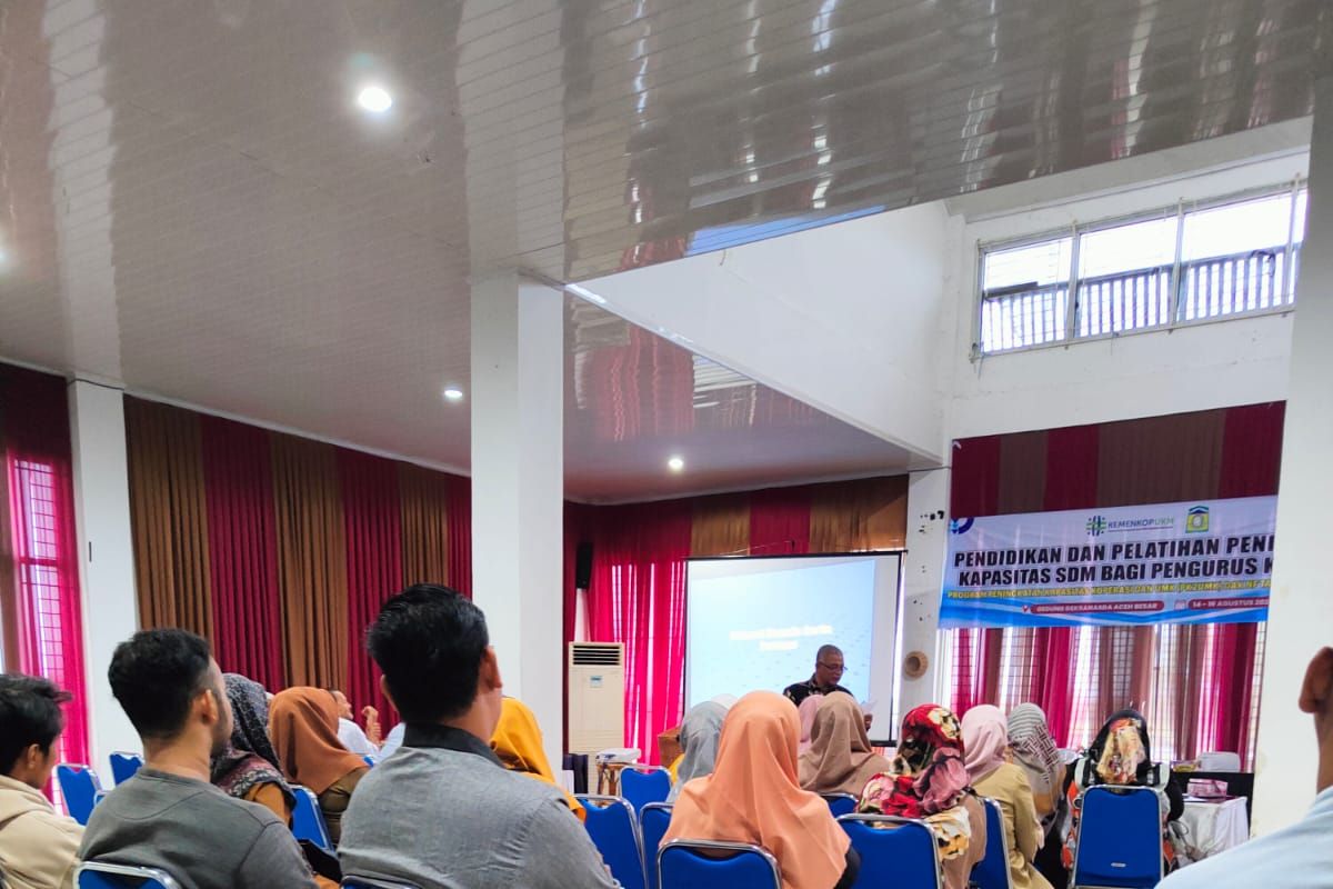 Pemkab Aceh Besar dampingi koperasi agar bisa gelar RAT