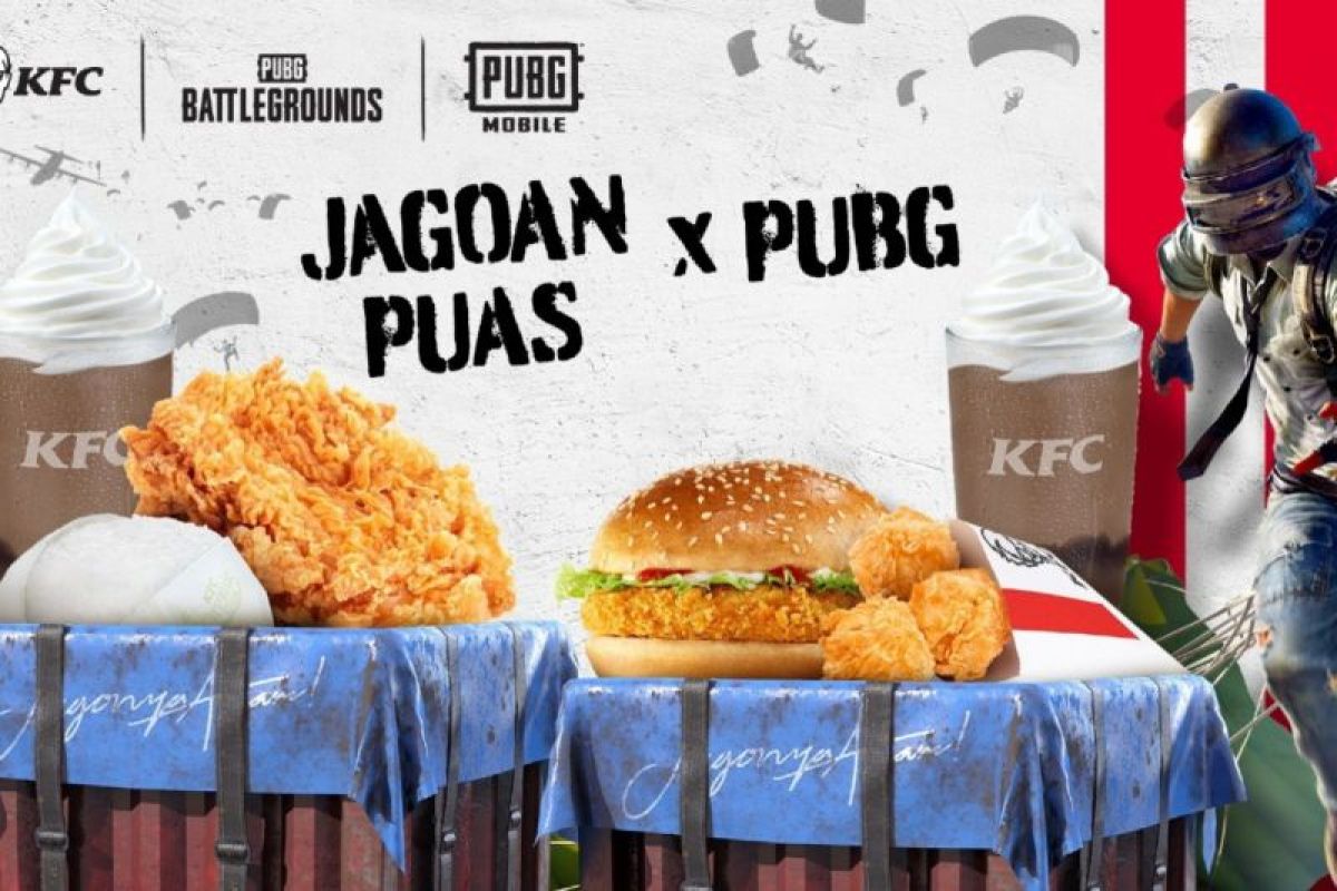KFC-PUBG: Battlegrounds & PUBG Mobile hadirkan kolaborasi para gamer
