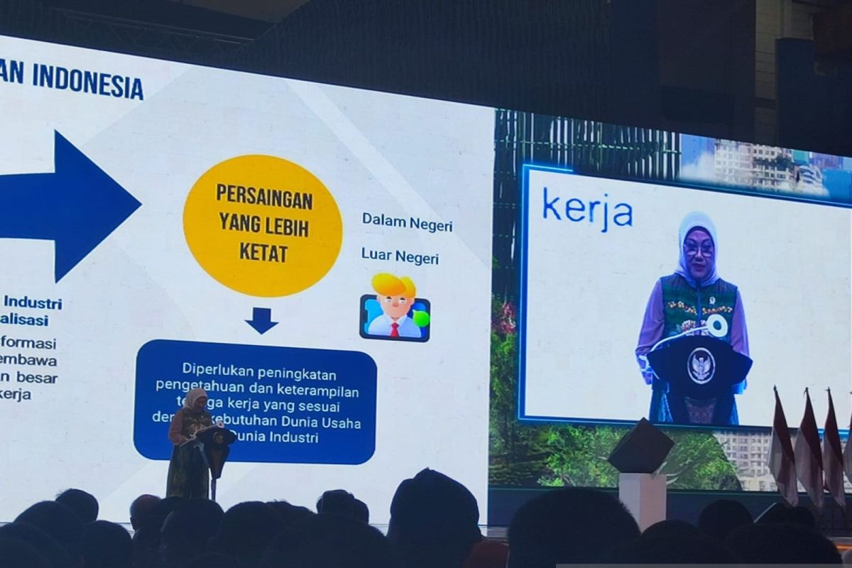 Menaker: Penyelenggaraan Festival Pelatihan Vokasi untuk industri 4.0