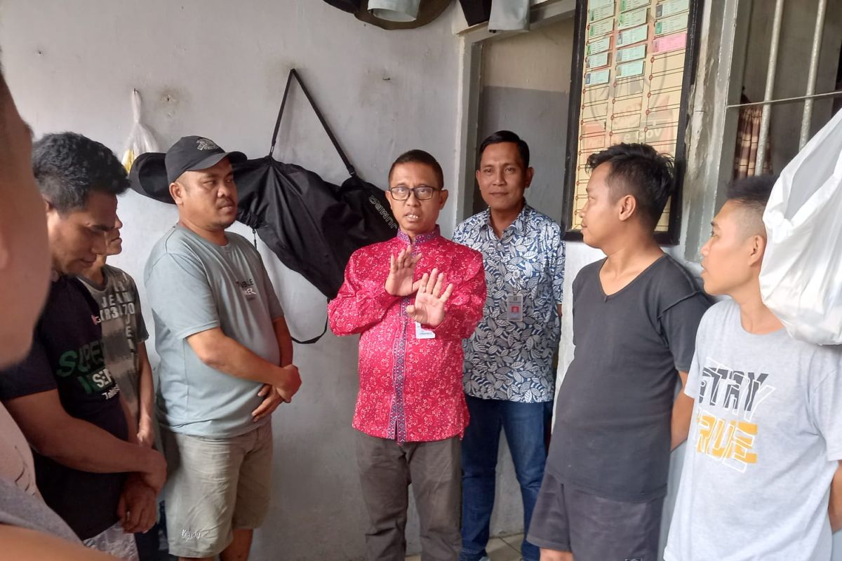 Kadiv PAS Kemenkumham Lampung minta narapidana  patuhi perintah
