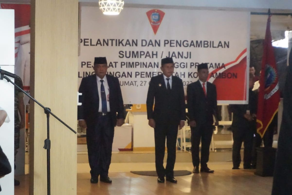 Pemkot Ambon rotasi jabatan 12 pimpinan tinggi pratama