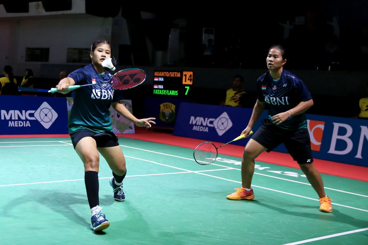 Menang duel dengan rekan senegara, Jesita/Febi melaju ke semifinal