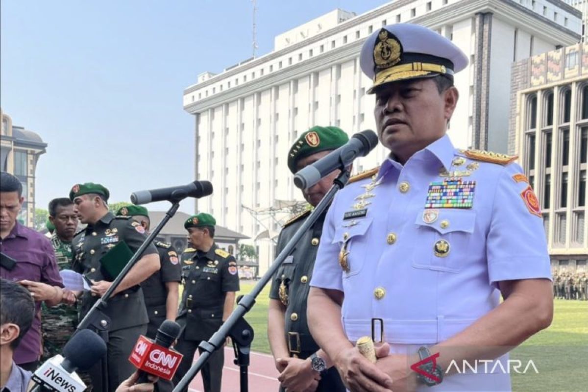 Panglima TNI Laksamana Yudo Margono siap beri usulan calon penggantinya jika diminta Presiden