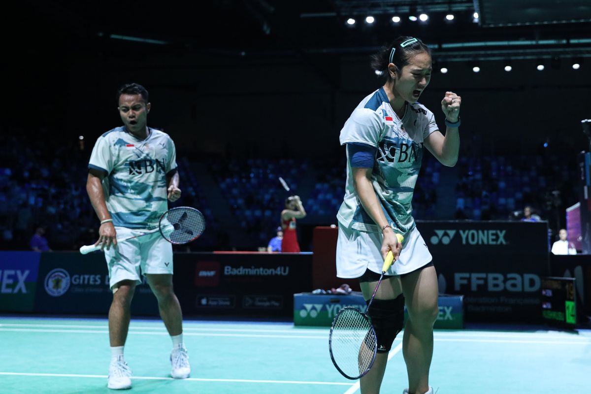 Rehan/Lisa lolos dari babak 16 besar French Open