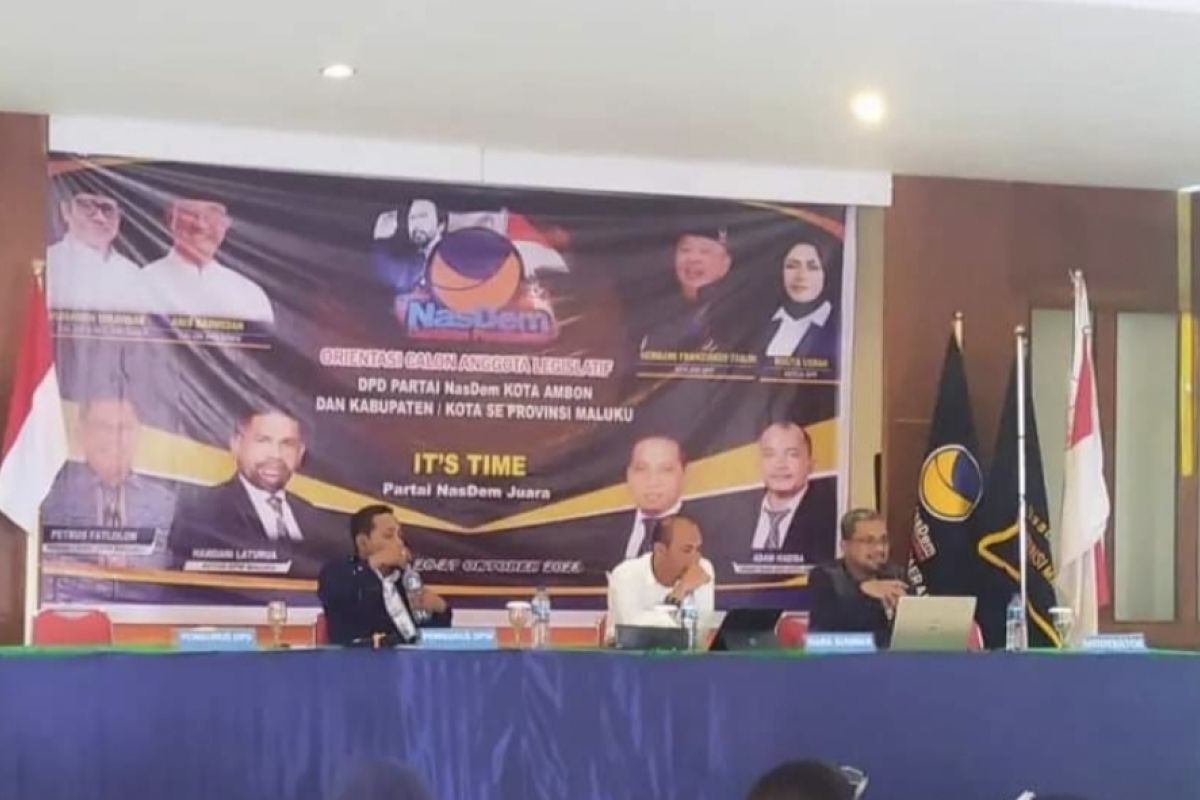 DPW Nasdem Maluku target 70 kursi legislatif