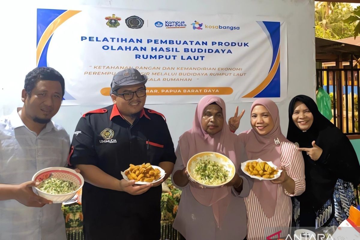 Unimuda dan Unhas perkuat kapasitas masyarakat produksi rumput laut