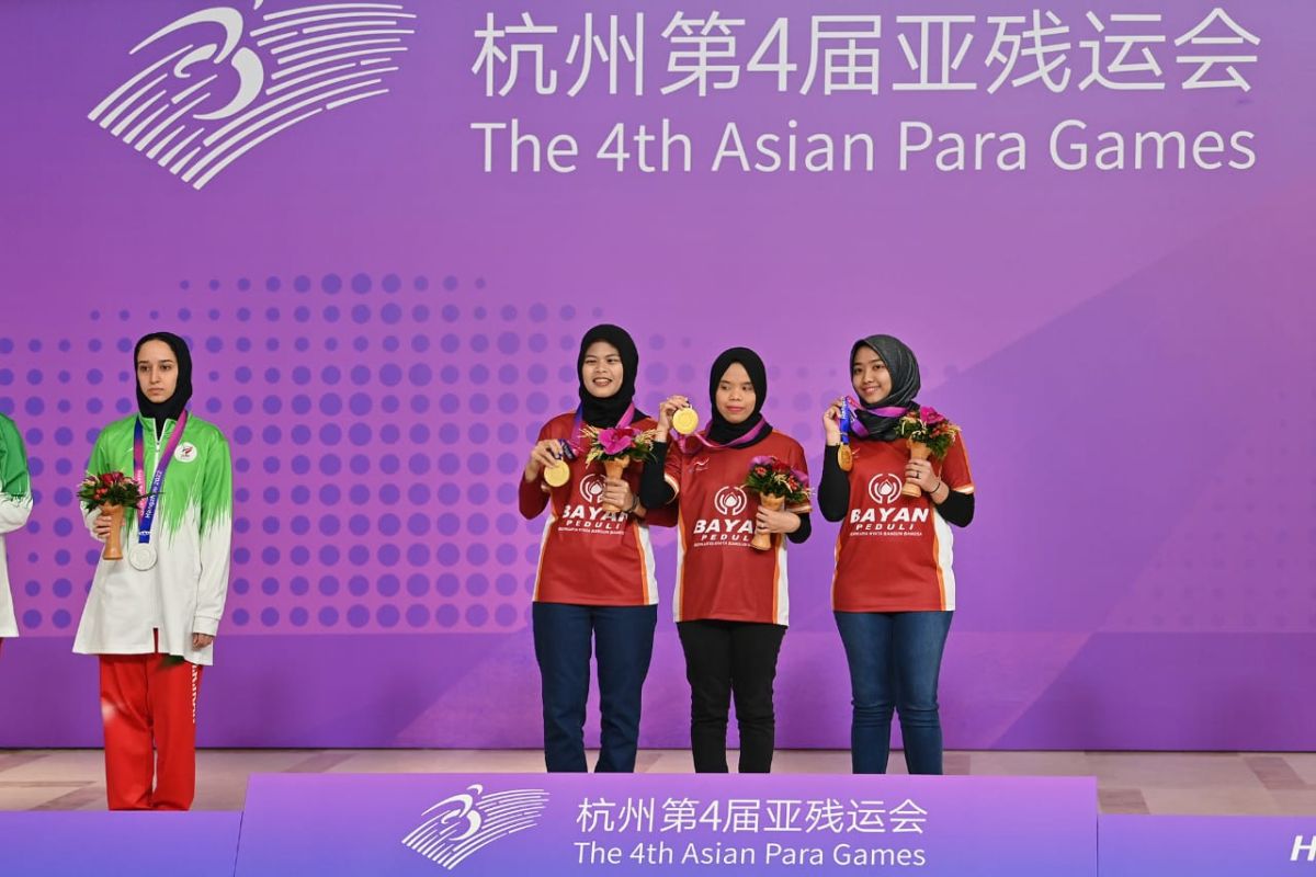 Pecatur Sumut sumbang tiga emas untuk Indonesia di APG Hangzhou