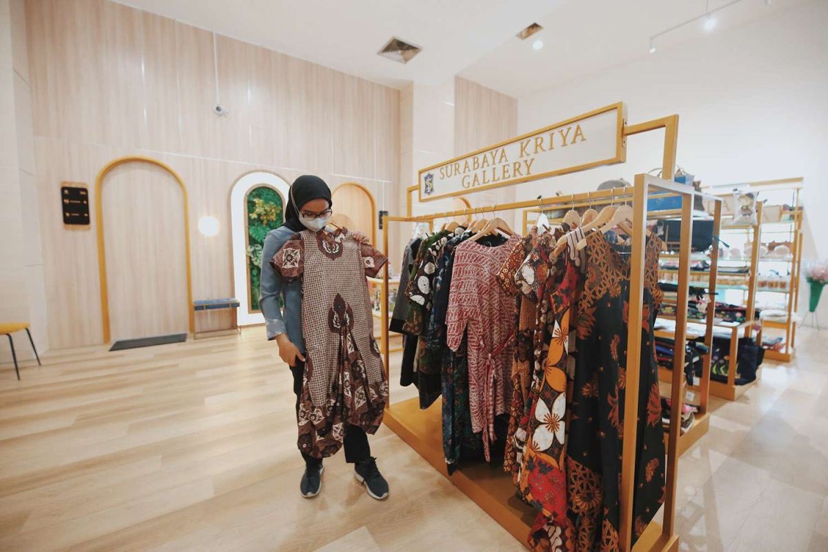 Motif batik khas Surabaya diminati masyarakat