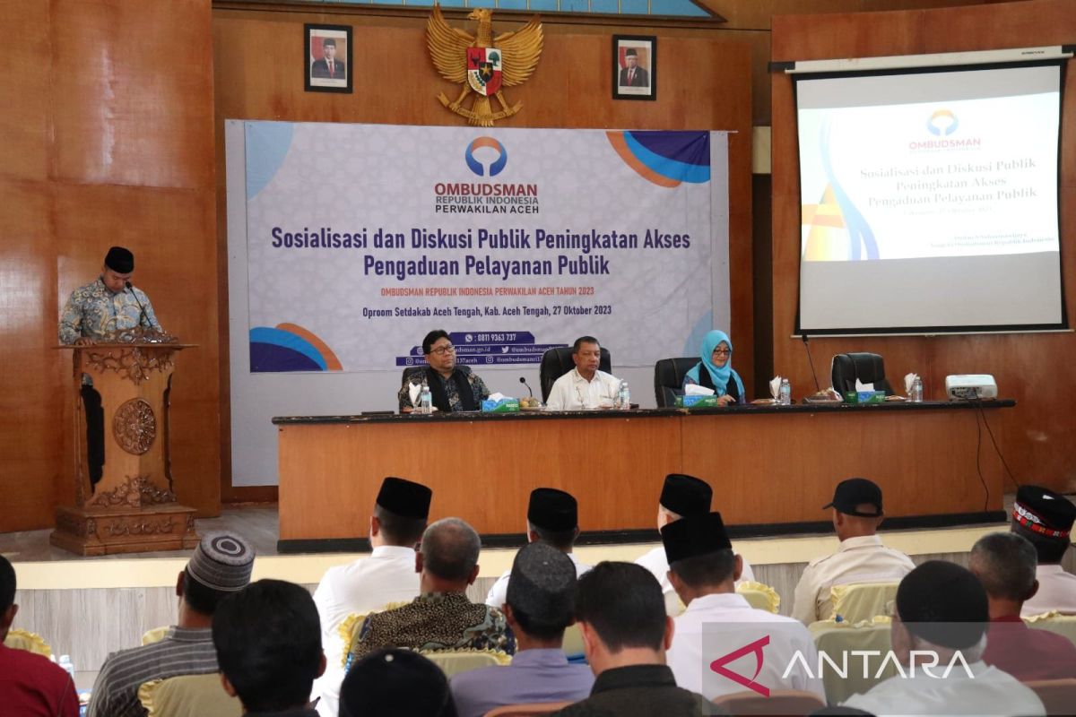 Diskusi peningkatan akses pelayanan publik, ini kata Pj Bupati Aceh Tengah