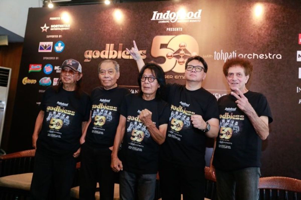 God Bless bakal padukan rock dengan orkestra di konser 50 tahun, ini harga tiketnya