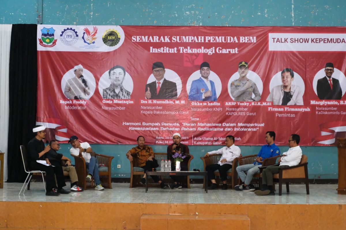 Mahasiswa Garut Jabar harus bisa menangkal paham radikalisme