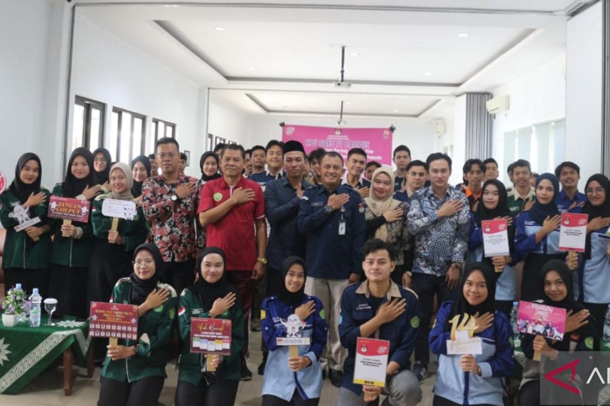 KPU Bangka Tengah sosialisasikan Pemilu 2024 lewat penayangan film