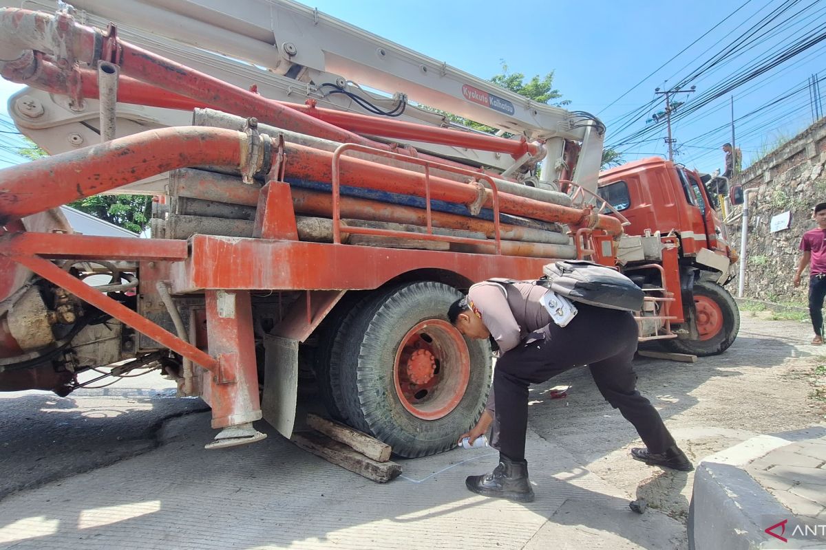 Polisi tetapkan sopir truk di Balikpapan jadi tersangka