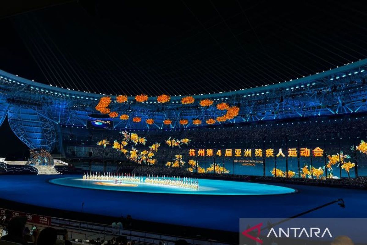 Penutupan Asian Para Games bawa elemen puisi dan budaya China