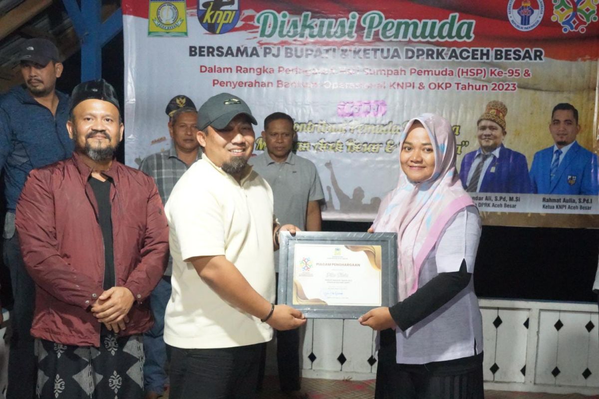 Empat pemuda Aceh Besar terima penghargaan inovatif 2023