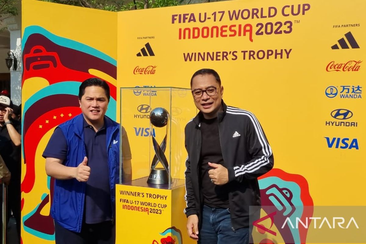 Piala Dunia U17 - Erick Thohir ajak warga Surabaya dukung Timnas Indonesia U17 di GBT