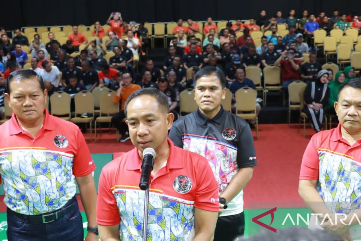 Jendral Agus Subiyanto buka turnamen bulu tangkis Kasad Cup 2023