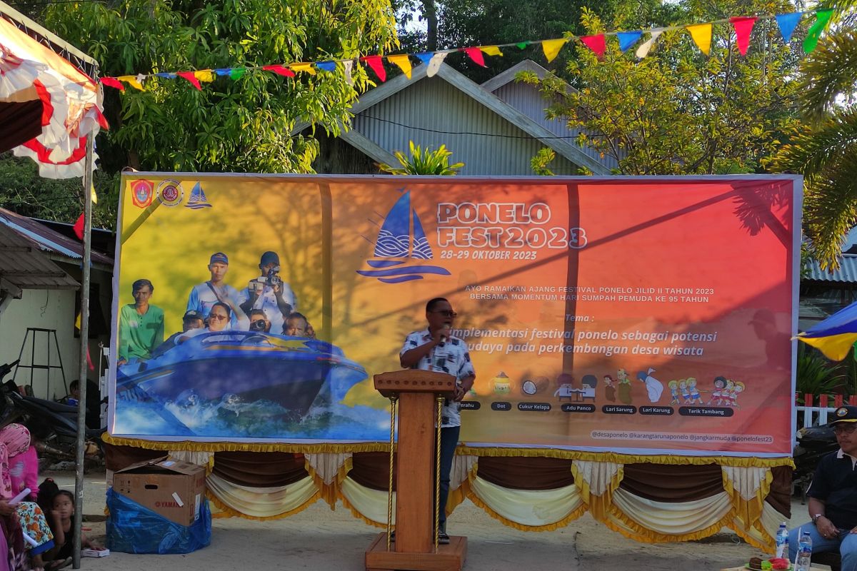 Bupati Gorontalo Utara promosikan pariwisata melalui Ponelo Fest II