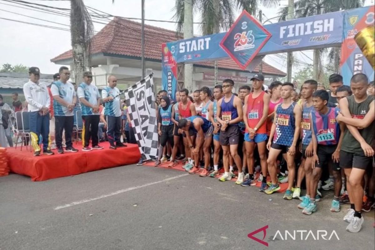 Rangkaian Hari Jadi Pangkalpinang Ke-266 Tahun, Pemkot Pangkalpinang Galakkan Lari dan Senam Sehat