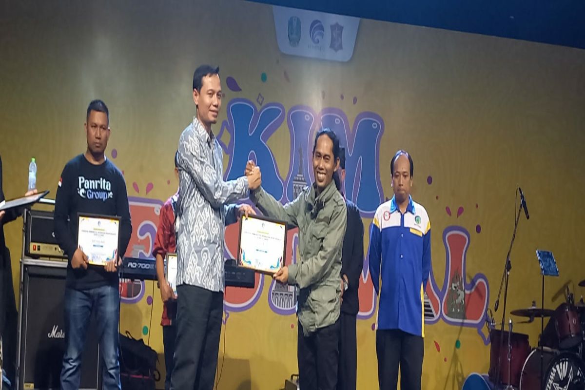 KIM Allewuang Polewali Mandar meraih penghargaan KIM kategori inspiratif
