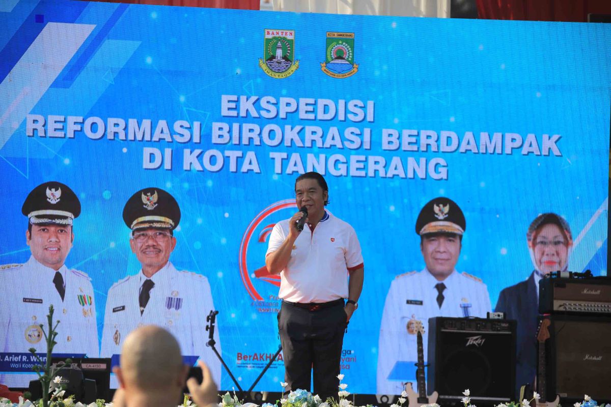 Gubernur apresiasi Tangerang berhasil terapkan birokrasi digitalisasi