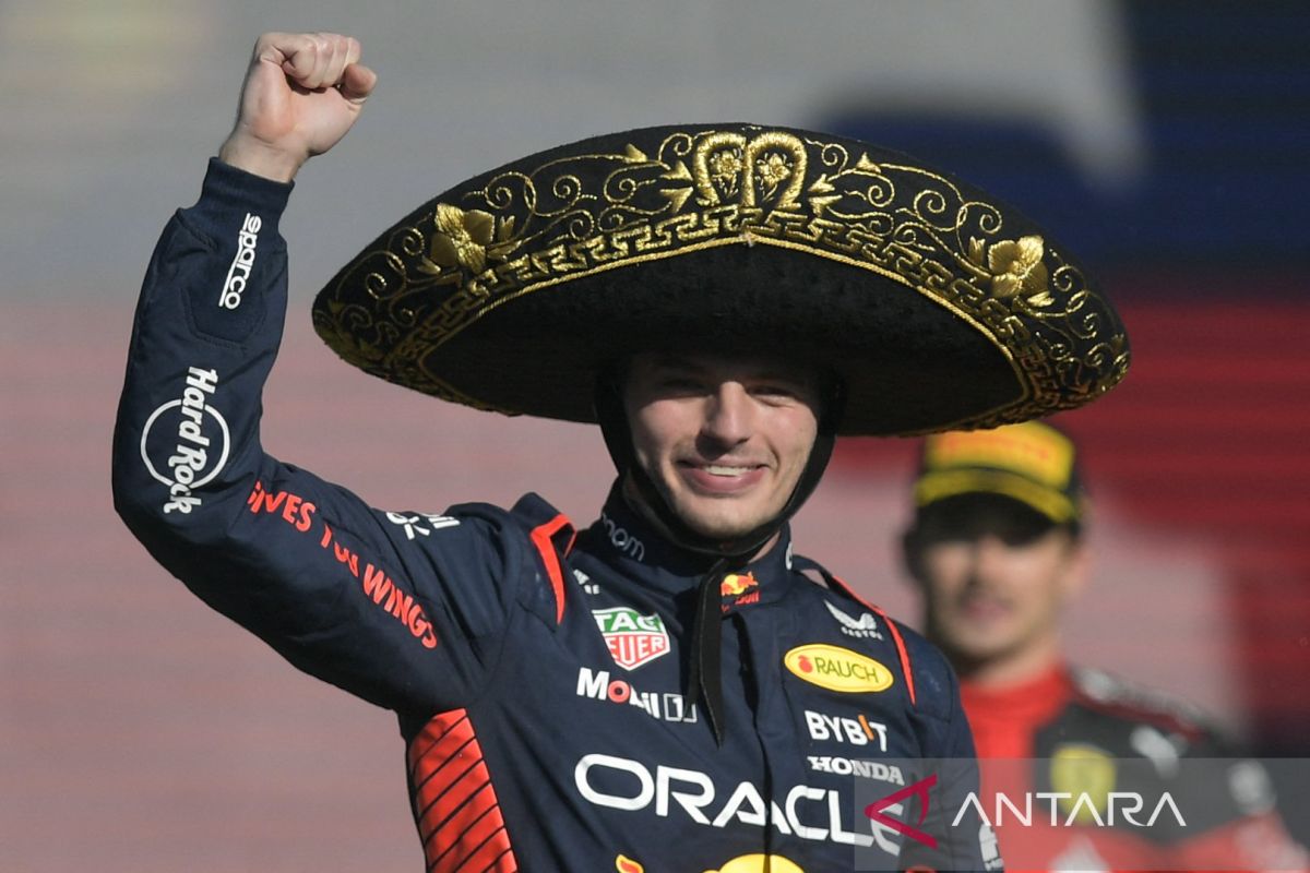 Max Verstappen perpanjang kemenangan musim ini di GP Meksiko