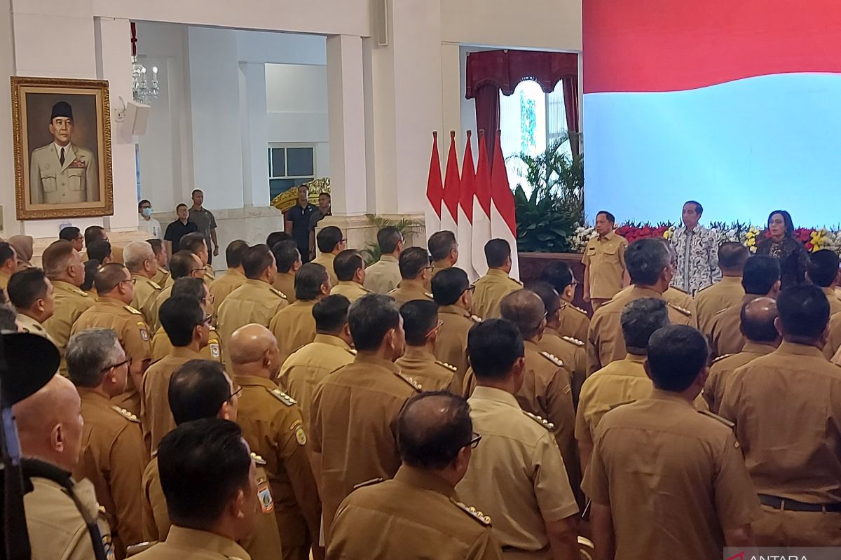 Presiden Jokowi evaluasi kinerja penjabat kepala daerah setiap hari
