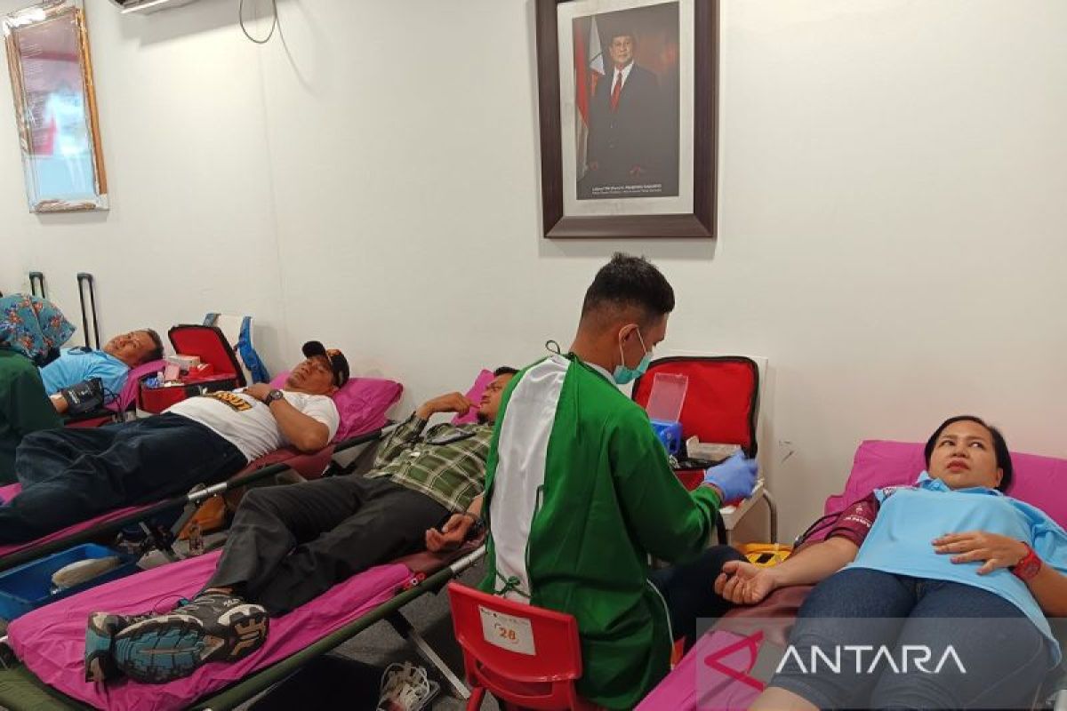 Relawan Prabowo 08 gelar donor darah bagi masyarakat