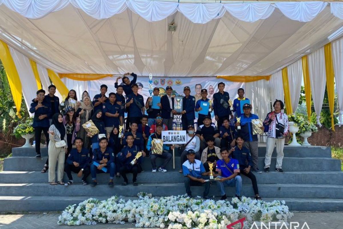 Balangan becomes general champion of Youth Organizations Camp in Kotabaru