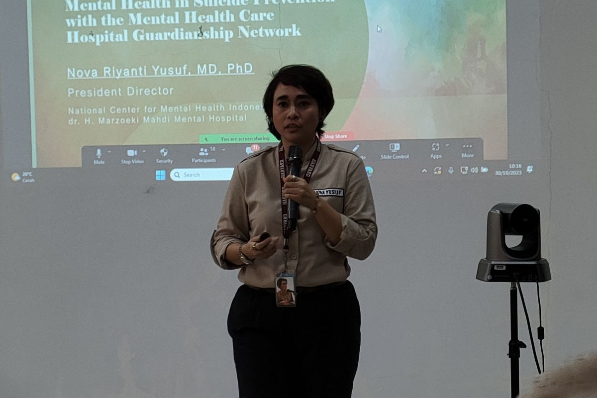 Pusat Kesehatan Jiwa Bogor ajak remaja deteksi dini kesehatan jiwa cegah bunuh diri