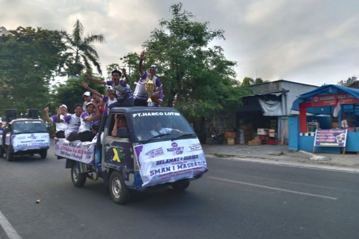 SMAN 1 Masbagik Juara 4 di ajang Axis Nation Cup 2023