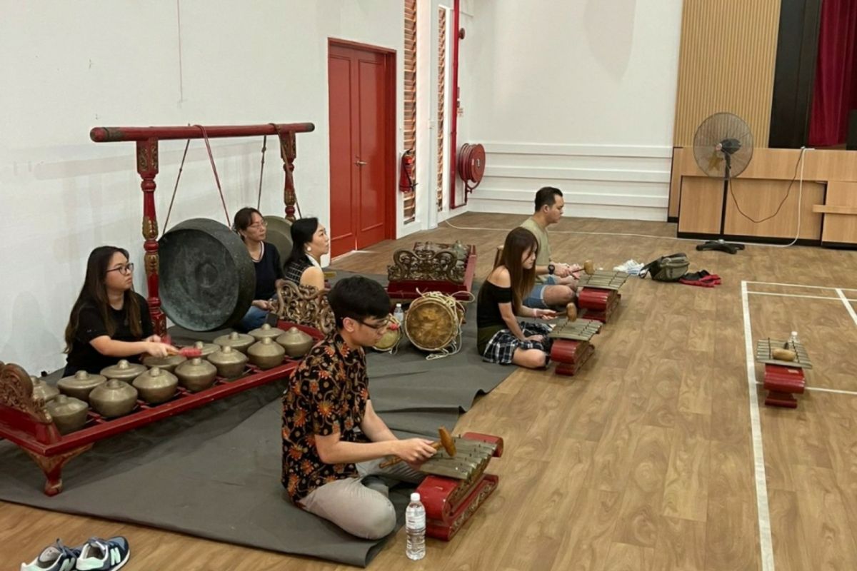 KBRI di Singapura rayakan Sumpah Pemuda dengan pelatihan gamelan