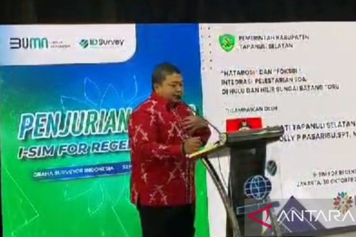 Tapanuli Selatan masuk 10 top I-SIM for Regencies 2023