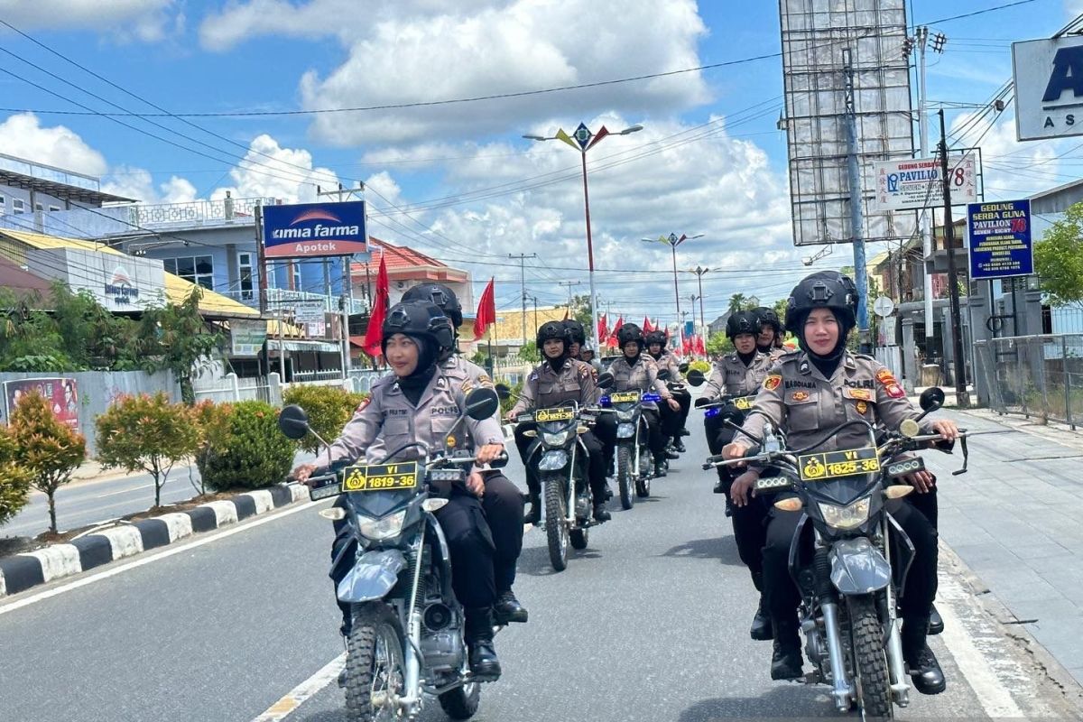 Polres Singkawang siapkan Ton Polwan Humanis hadapi Pemilu 2024