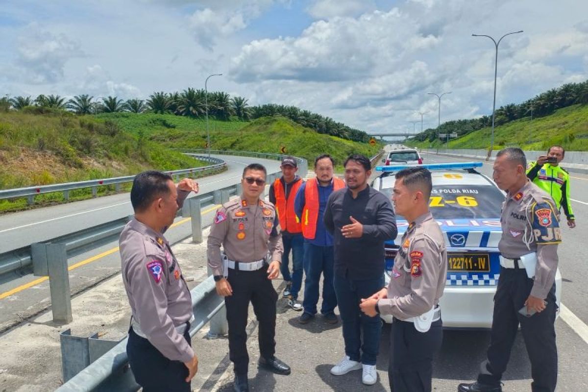 Polisi mulai penindakan dengan ETLE di Tol Pekanbaru-Dumai