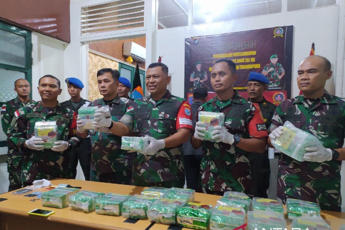 Danrem Abw sebut ada pemesan 20 Kg sabu di Kapuas Hulu