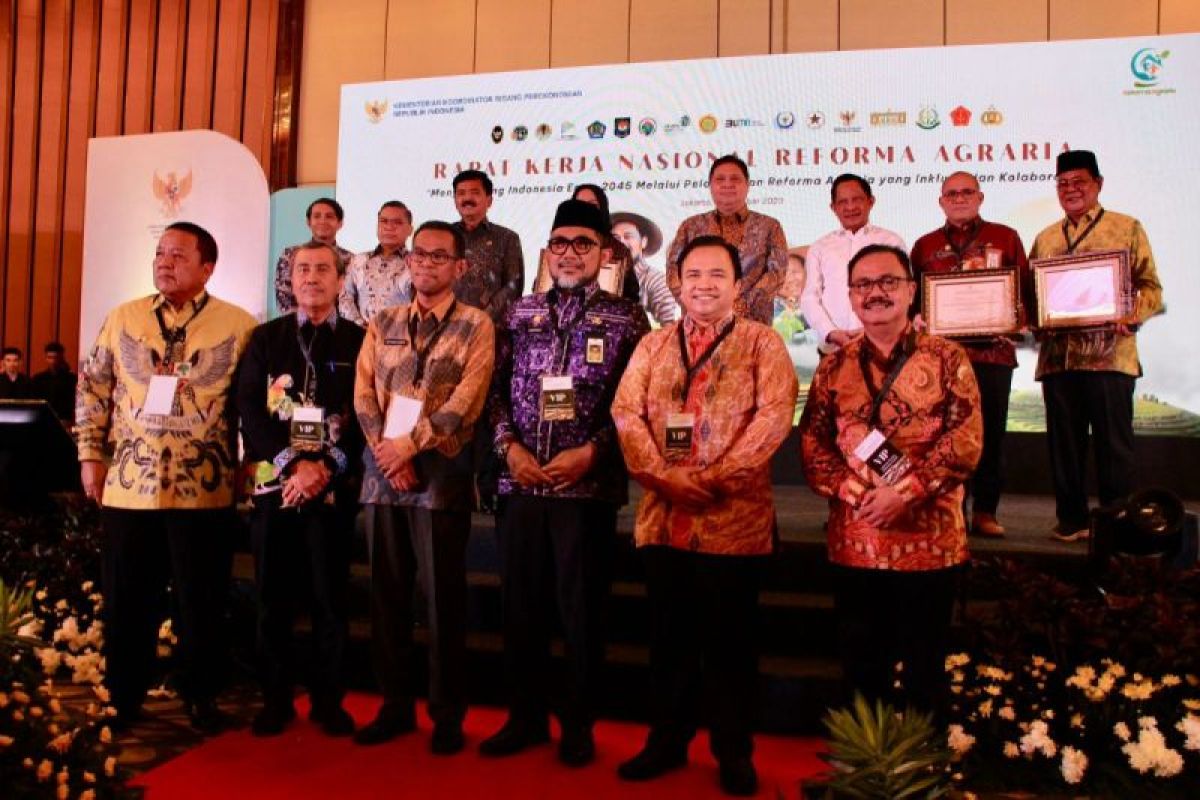 Kalimantan Tengah raih Penghargaan Reforma Agraria 2023 dari Kemenko Perekonomian
