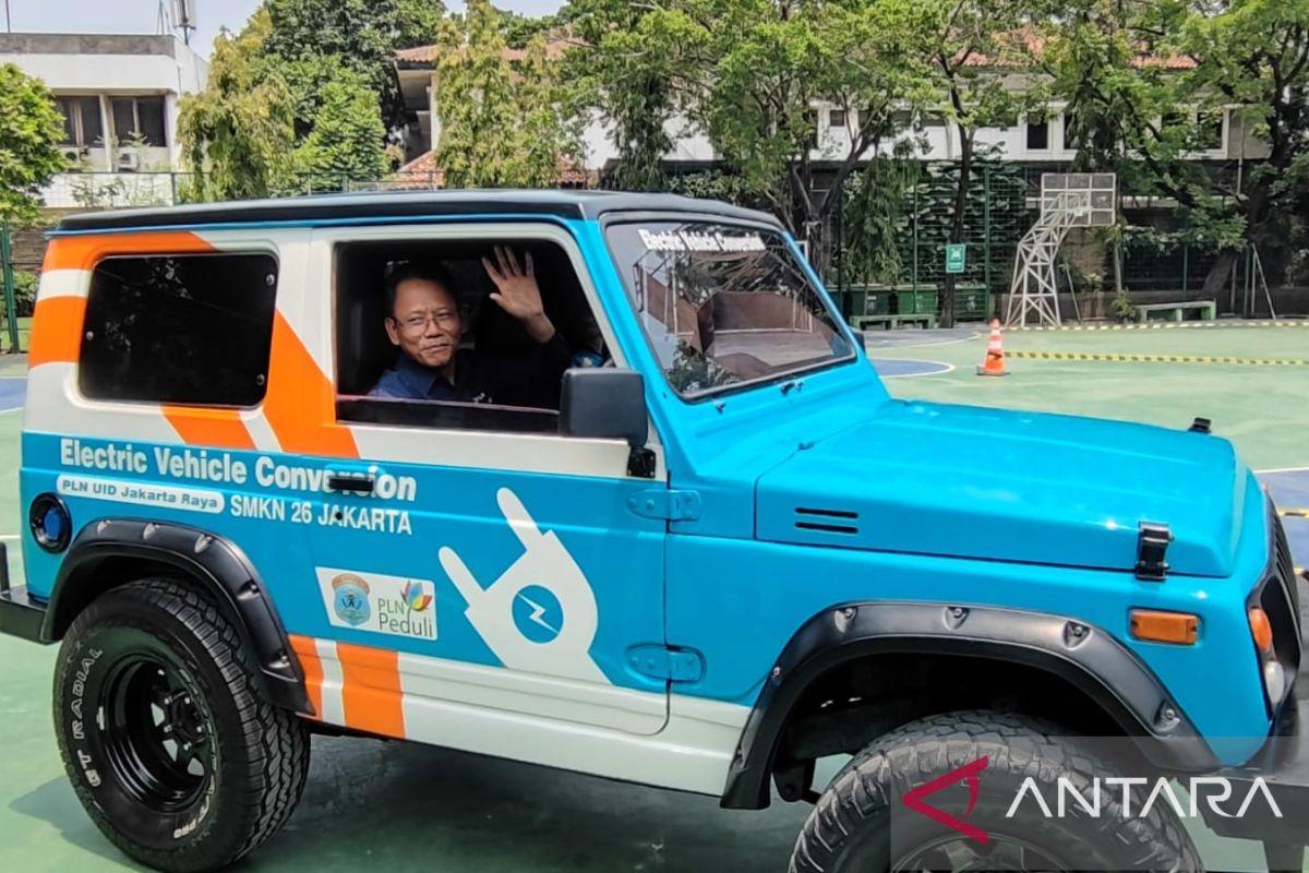 Pelajar SMK di Jakarta berhasil konversikan kendaraan BBM ke listrik