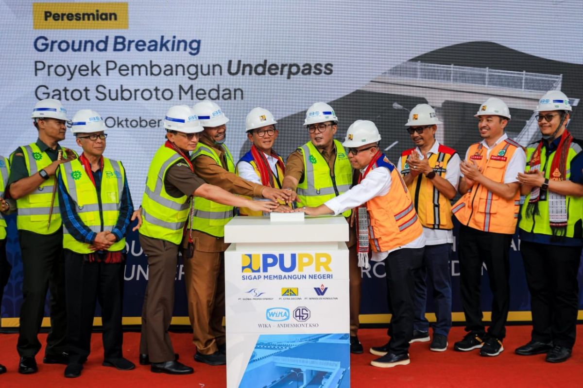 Kementerian PUPR: Pembangunan  underpass senilai Rp200 miliar dimulai