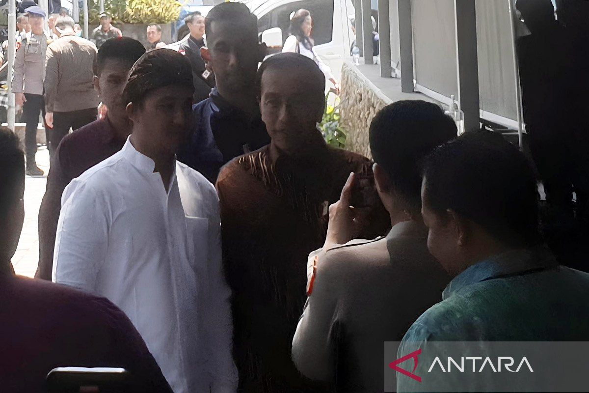 Jokowi temui tokoh Bali bahas politik hingga LRT