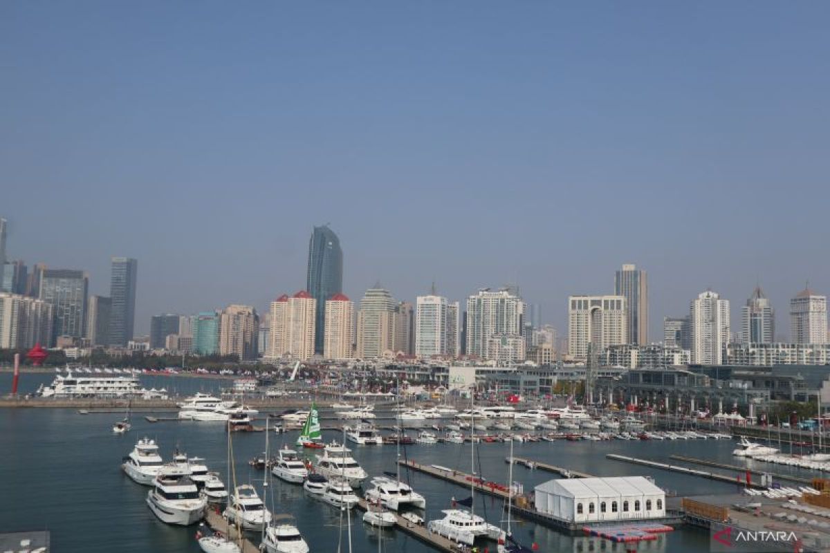 Rahasia perubahan warna langit di kota tepi pantai Qingdao